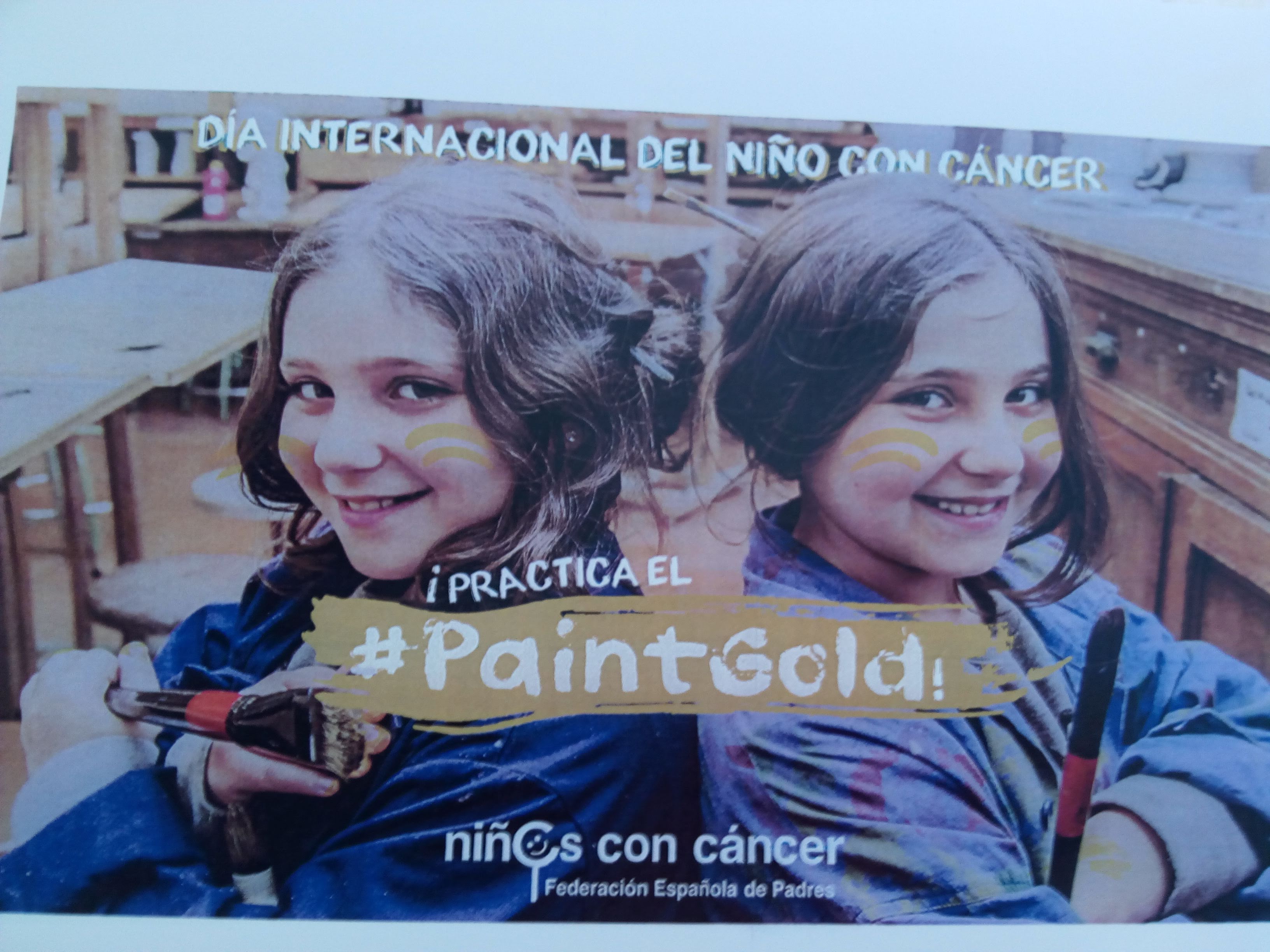  DÍA INTERNACIONAL DEL NIÑO CON CÁNCER Categoría:	 Imagen