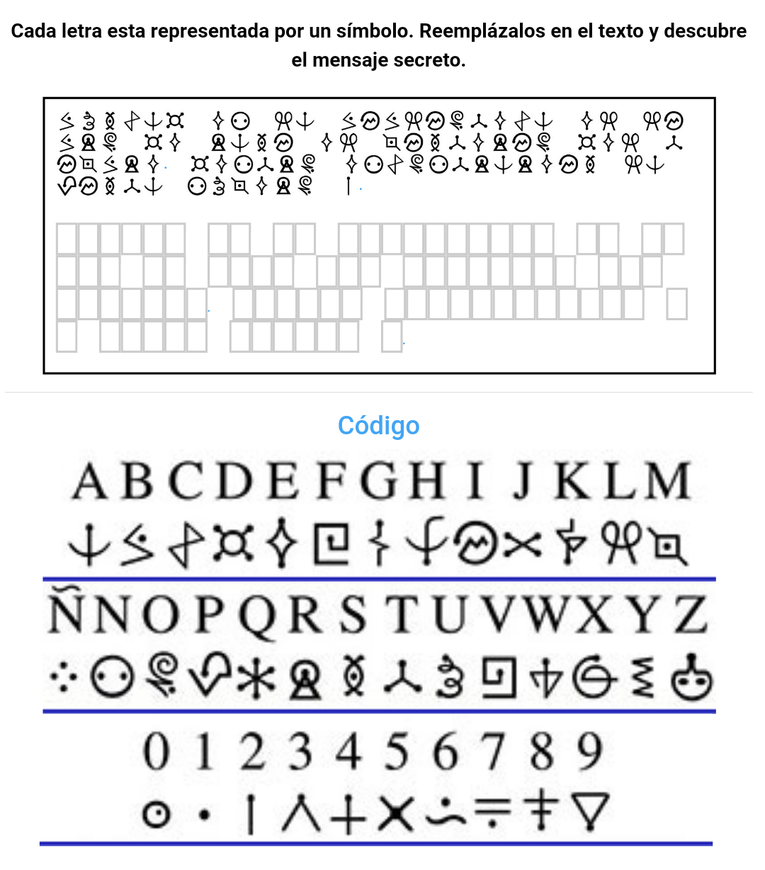 Mensaje encriptado 5