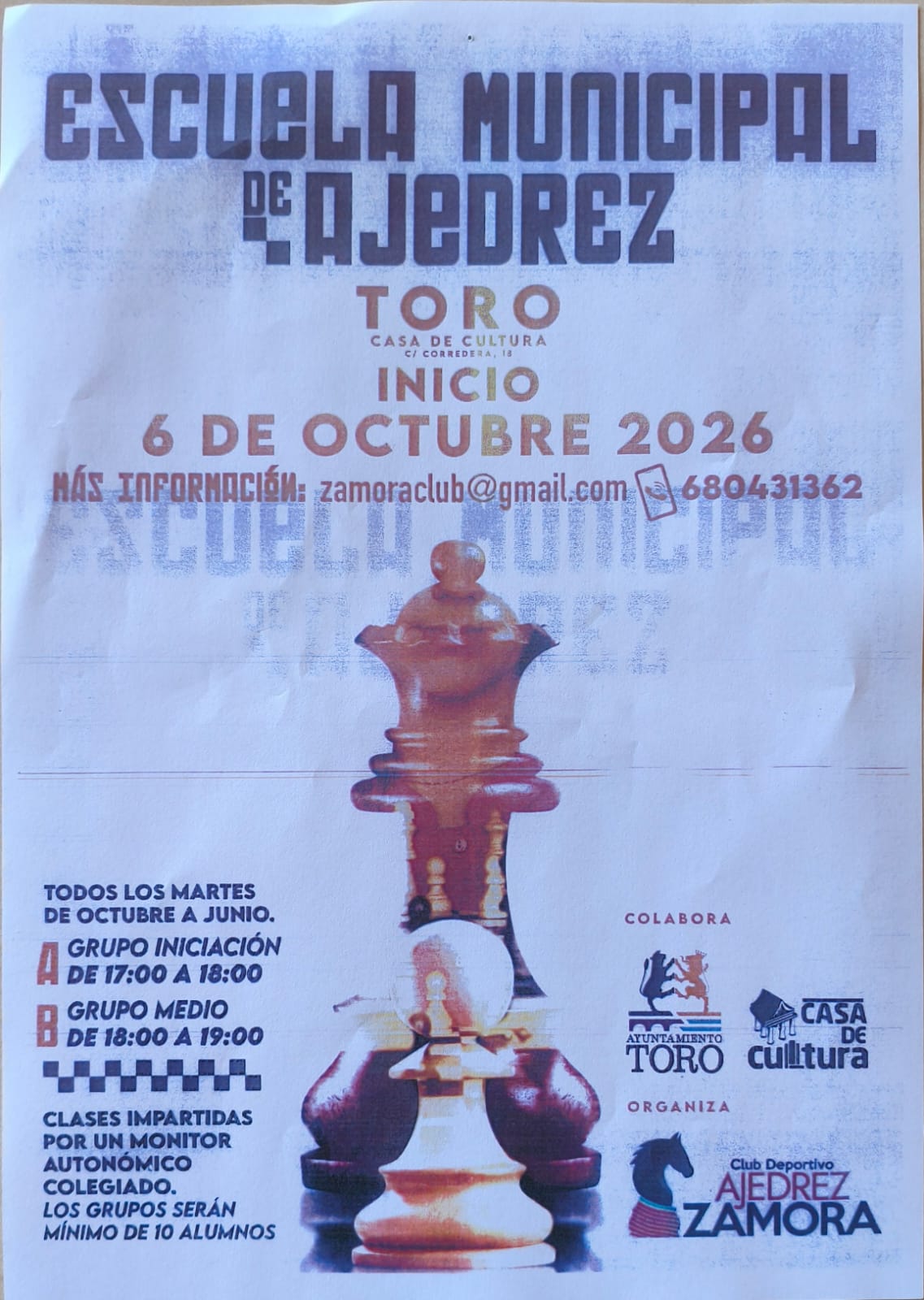 AJEDREZ 2026-2027 AJEDREZ 2026-2027